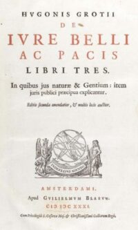 DE JURE BELLI AC PACIS